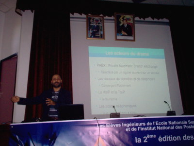 Conférence de Tarik Fdil - Open Source Days 2008 - Asterisk, IPBX, VOIP